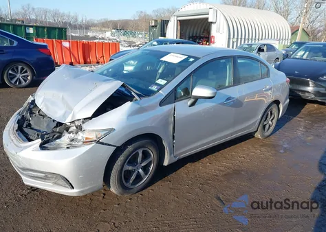 2015 Honda Civic Se z USA, uszkodzony, nr VIN 19XFB2F71FE254322
